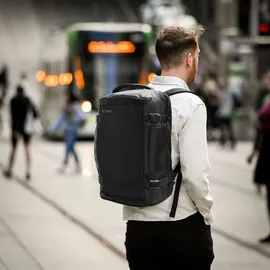 TECH-PROTECT Defender S40 40L Laptop Backpack - Black