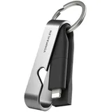 VONMÄHLEN High Six, USB C, USB C, Schwarz, Edelstahl