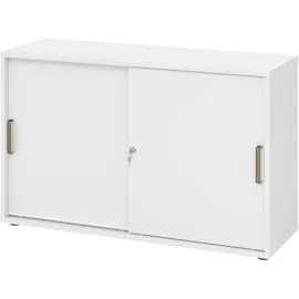 bümö Aktenschrank 40 x 120 x 74,8 cm Weiß