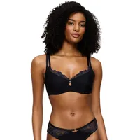 Triumph Women's Wild Gardenia Florale W01 Bra, Black, 70F - 70F