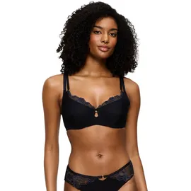 Triumph Women's Wild Gardenia Florale W01 Bra, Black, 70F - 70F