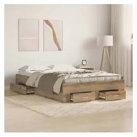 vidaXL Artisan-Eiche 120 x 190 cm Braun
