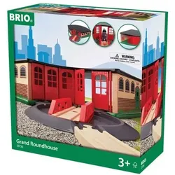 BRIO 63373600 Großer Ringlokschuppen