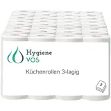 Hygiene VOS 576 Küchenrollen Original saugstarke Wischtücher 3-lagig im riesigen Vorteilspack (576 x 50 Blatt) 1 Europalette