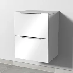 Sanipa Anbauschrank „4balance“ 400 × 518 × 329 mm in Weiß (glanz), ohne Beleuchtung