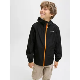 Jack & Jones Junior JJEFLYNN RAIN JACKET SN JNR schwarz 176