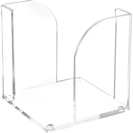 Maul Zettelbox Acryl Transparent 10,2 x 10,9 x 10,2 cm 1 St.