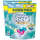 Weißer Riese Universal Trio-Caps Aromatherapie Floral Sensation (120 Wäschen), Waschmittel mit Lotus, Vollwaschmittel mit intensivem Dufterlebnis