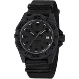 KHS Herrenuhr mit Textilband Schwarz Reaper MKII XTAC