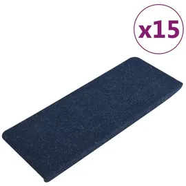 vidaXL Stufenmatte 65 x 24,5 cm Blau