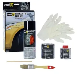 Raid Hp Bremssattellack Set 6-teilig silber-metallic [Hersteller-Nr. 350006]