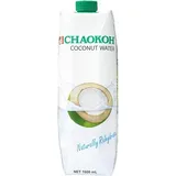 Chaokoh Kokosnusswasser, 100% natürliches Kokoswasser aus Thailand, 1 Liter Packung (Packung mit 6)
