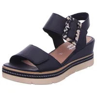 REMONTE Keilsandalette schwarz 39
