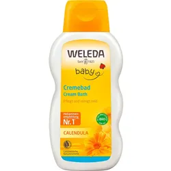 Weleda Baby Cremebad Calendula - reinigt mild & pflegt sanft 200 ml