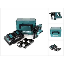 Makita DHR 280 PG4J inkl. 4 x 6,0 Ah Akku + Doppelladegerät