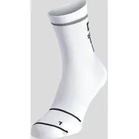 Odlo Ceramicool Micro-Crew Radsocken mit reflektierenden Details Odlo WEISS