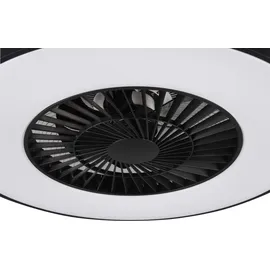 Trio Halmstad Deckenventilator 0 cm Deckenventilator Schwarz