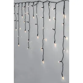 EGLO Lichtervorhang LED 5 m warmweiß Schwarz