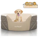 Knuffelwuff Hundekorb Lena XL 90 x 66 cm braun/beige