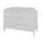 VitaliSpa Wickelkommode Ajaton Weiß, 133 x 98.4 mit 3 Schubladen