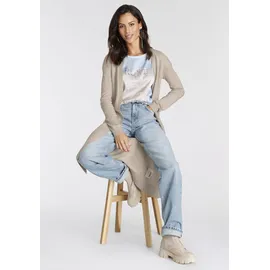 LAURA SCOTT Longstrickjacke Beige 48/50