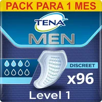 TENA Men Inkontinenzeinlagen Level 1 23 cm für leichte Blasenschwäche 96 Stück