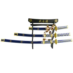 3er PARADE Samurai Schwert Set