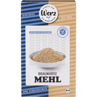 Werz Braunhirse-Mehl glutenfrei bio 1kg