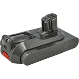 EXTENSILO Akku kompatibel mit Dyson V12 Detect Slim, Slim Motorhead, Slim Complete, Slim Absolute Staubsauger (3000 mAh, 25,2 V, Li-Ion)