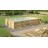 Weka Massivholzpool 595 650 x 500 x 203 cm Folie sand/mosaik