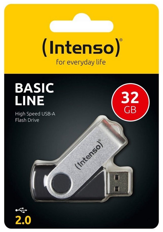 Intenso Intenso USB Stick 32GB Speicherstick Basic Line USB-Stick