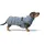 Hunter Paxson Hundemantel 33 taubenblau