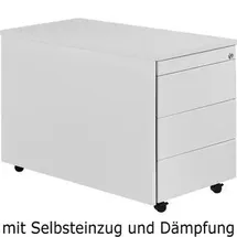 Mauser Line Rollcontainer 41,7 x 57,9 x 80 cm grau