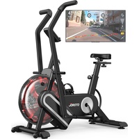 JOROTO XR5 Wasser Heimtrainer Fahrrad, Ergometer Heimtrainer fitnessbike Unterstützt Bluetooth-App, 150 KG Gewichtskapazität