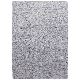 Ayyildiz Teppiche Life Shaggy 1500 Hochflorteppich 140 x 200 cm hellgrau