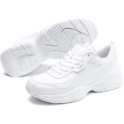 PUMA Cilia Mode Sneaker Damen PUMA white/PUMA silver 42.5