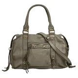 Samantha look Shopper echt Leder, Made in Italy beige | Beige