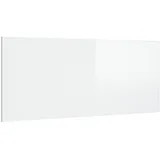 vidaXL Kopfteil Hochglanz-Weiß 200x1,5x80 cm Holzwerkstoff