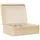 vidaXL Holzkiste mit Deckel 40 x 30 x 13 cm 1-tlg. braun