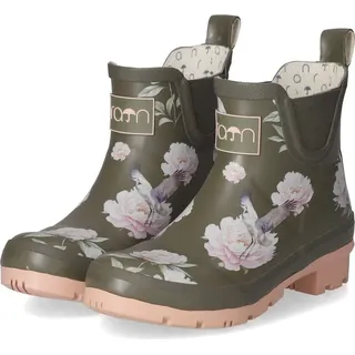 rajn Gummistiefel PEONY Grün Synthetik Größe: 38