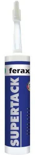 FERAX Supertack MS-Klebstoff Montageklebstoff, weiss, 290ml