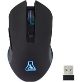 THE G-LAB Kult Helium USB-Gamer-Maus mit Kabel - Optischer Sensor mit 800 bis 3200 DPI, 7-farbige LED-Hintergrundbeleuchtung, 6 Tasten - PC Mac Xbox One PS5 (Kabellos)