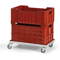 Fahrgestell für Kisten  - 60x40cm Biedrax PPP1504