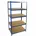 Werkstattregal Schwerlastregal Metallregal Lagerregal Blau 200x100x50cm 875kg
