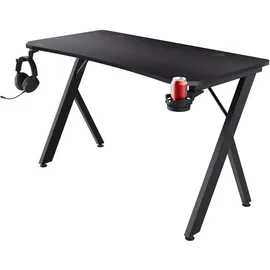Trust GXT 712 Dynamus Tisch Gaming-Schreibtisch Schwarz PC