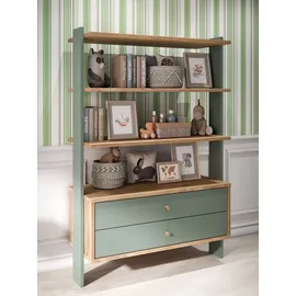 möbelando Whenua Regal 104,2 x 41,5 x 153,6 cm Braun