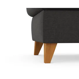 Home Affaire Polsterhocker »Trelleborg« passend zur Serie "Trelleborg", incl. Stauraum grau