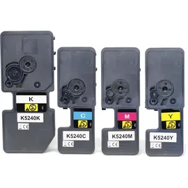 OBV Kompatibel zu Kyocera TK-5240 Schwarz/Cyan/Magenta/Gelb