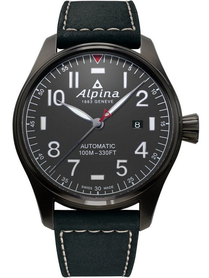 Alpina Schweizer Uhr Alpina AL-525G4TS6 Startimer Pilot Automatik Herre