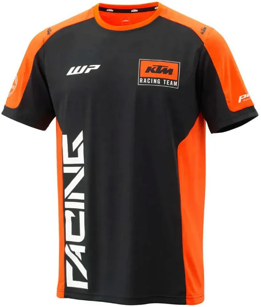 Ktm Equipo Kurzarm-t-shirt - Black / Orange - M